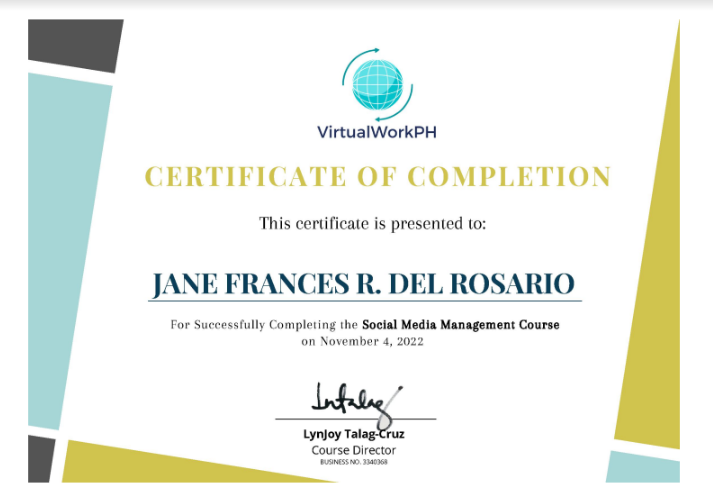 Social Media  Management Course