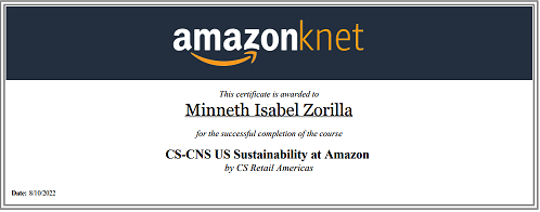 CS-CNS US - sustainability at amazon