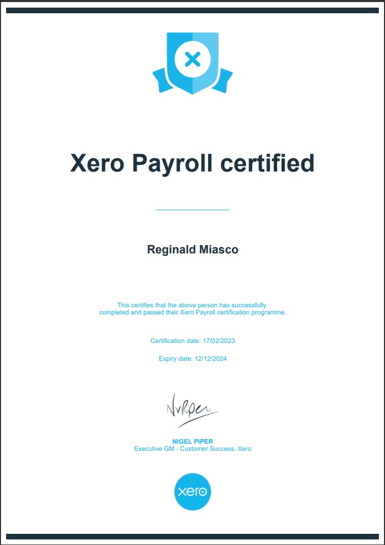 Xero Payroll Advisor