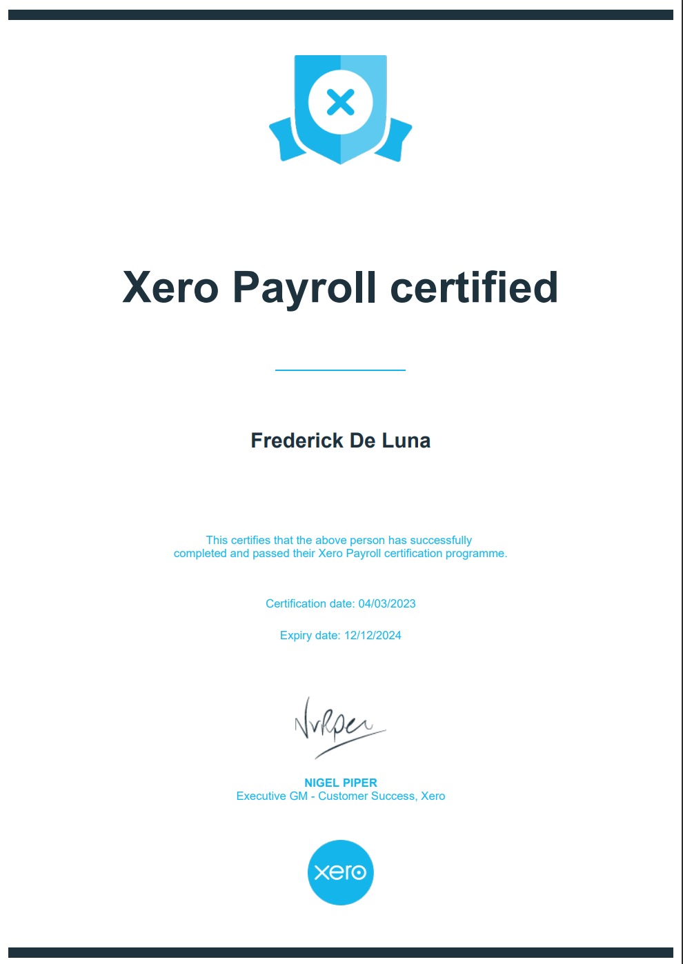 Xero Payroll