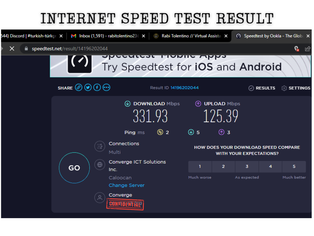 SPEED TEST