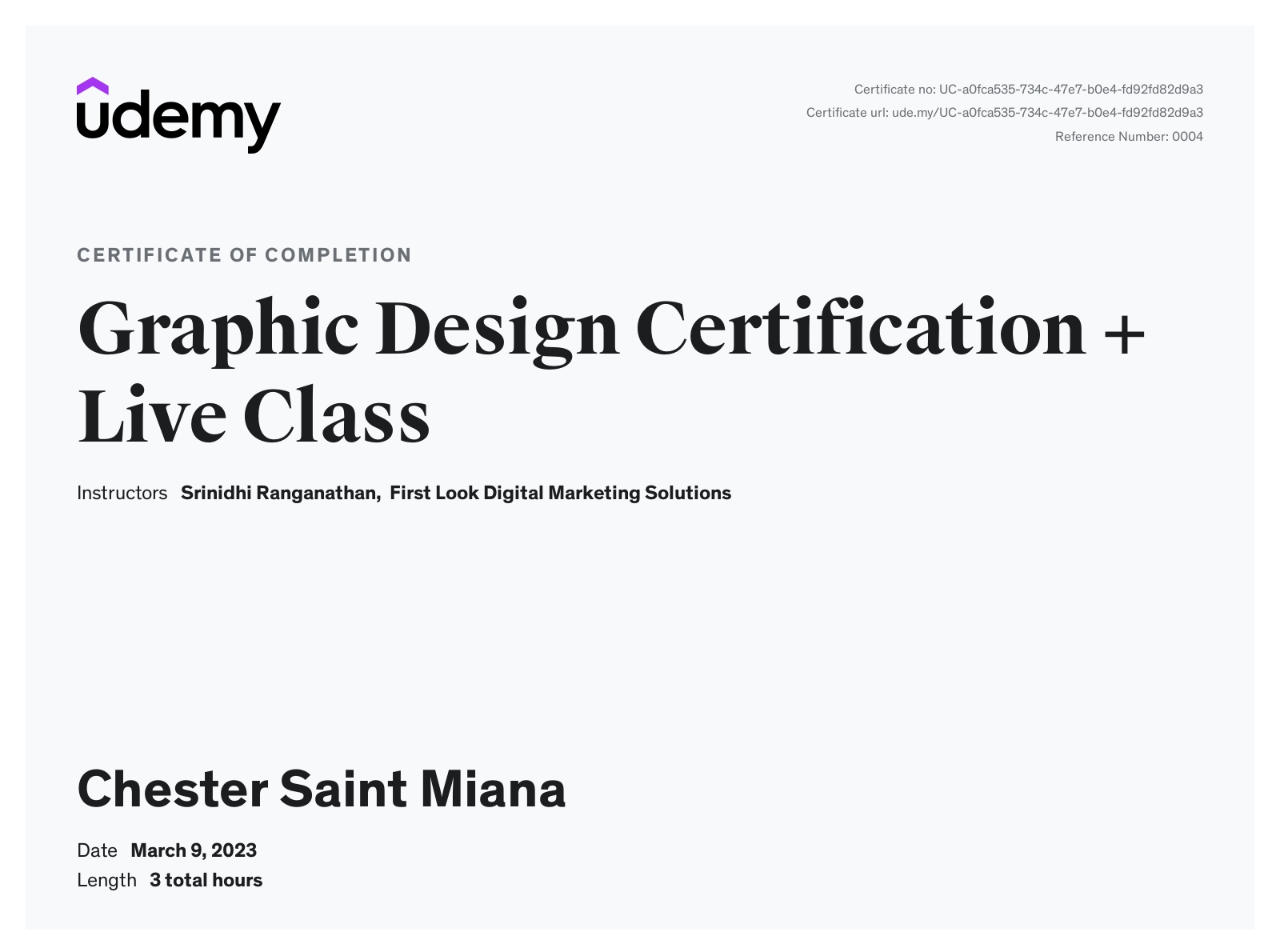 Graphic Design Certification