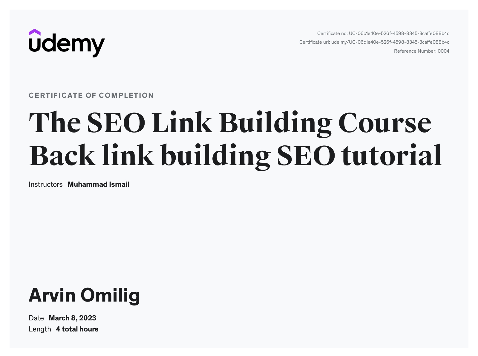 SEO Link Building / Off Page