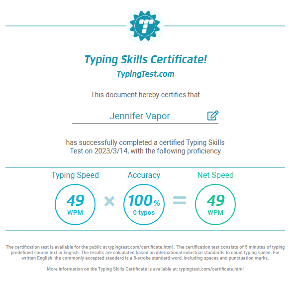 Typing Test