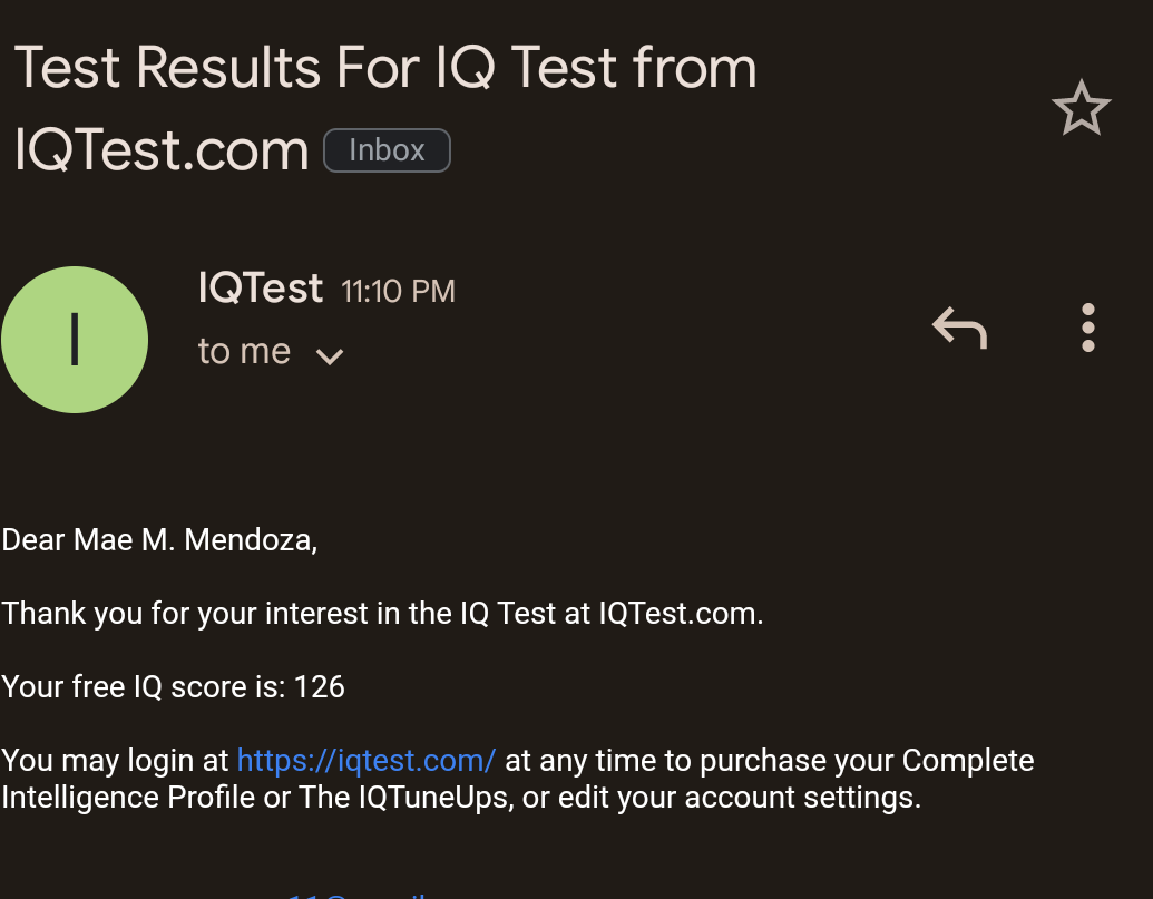 IQ Test