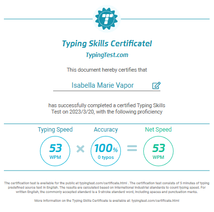 Typing Test