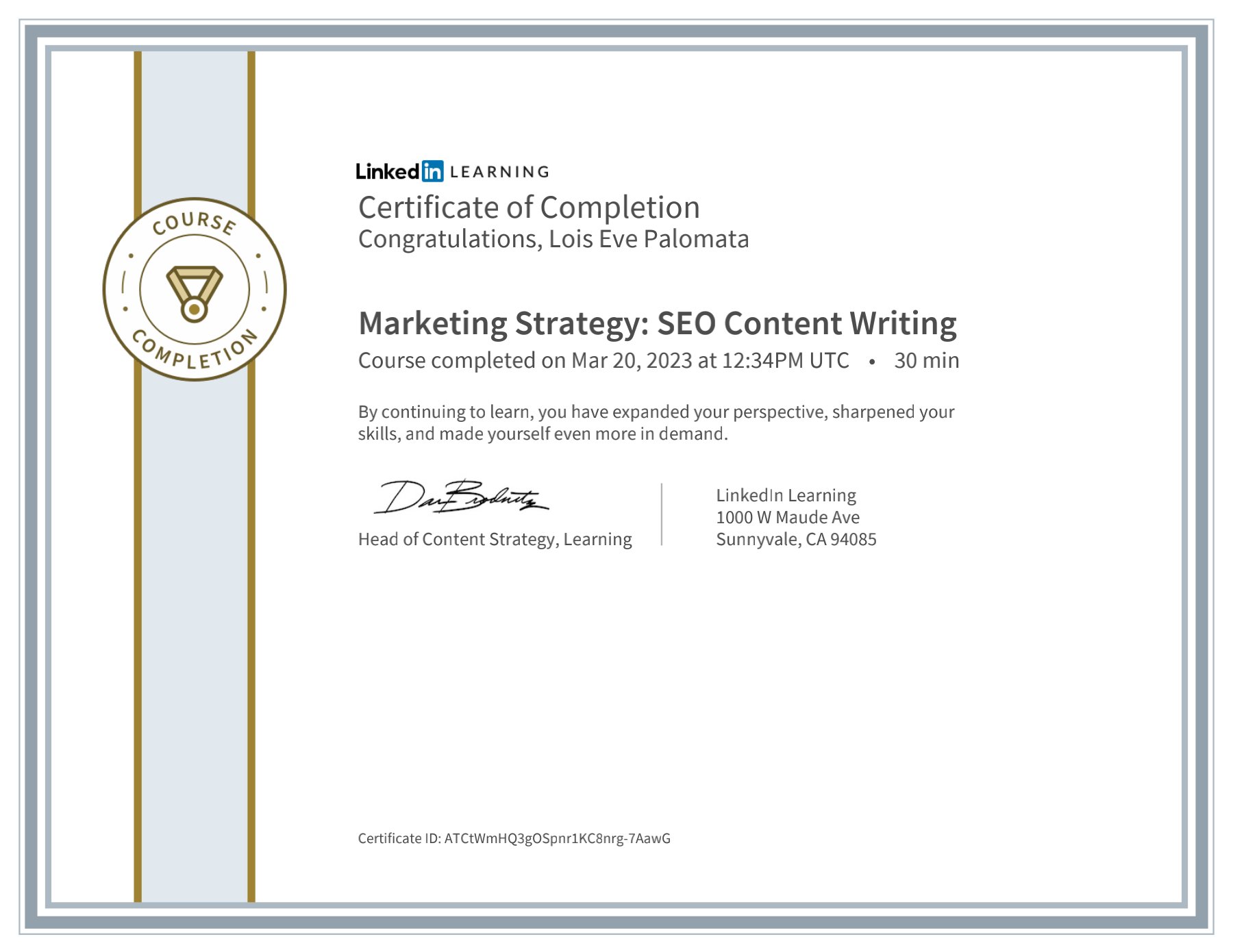 Marketing Strategy: SEO Content Writing