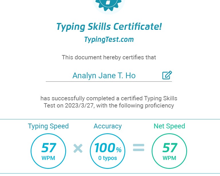 Typing Test