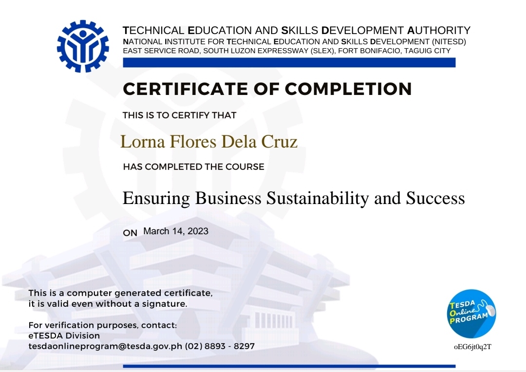 Ensuring Business Sustainability and Sucess