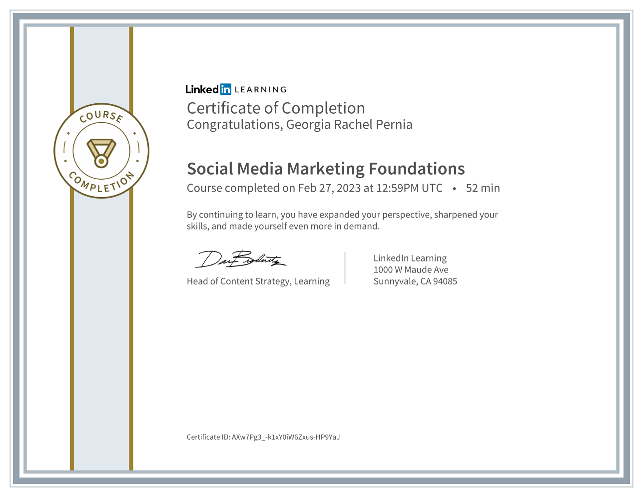 Social Media Marketing Foundations