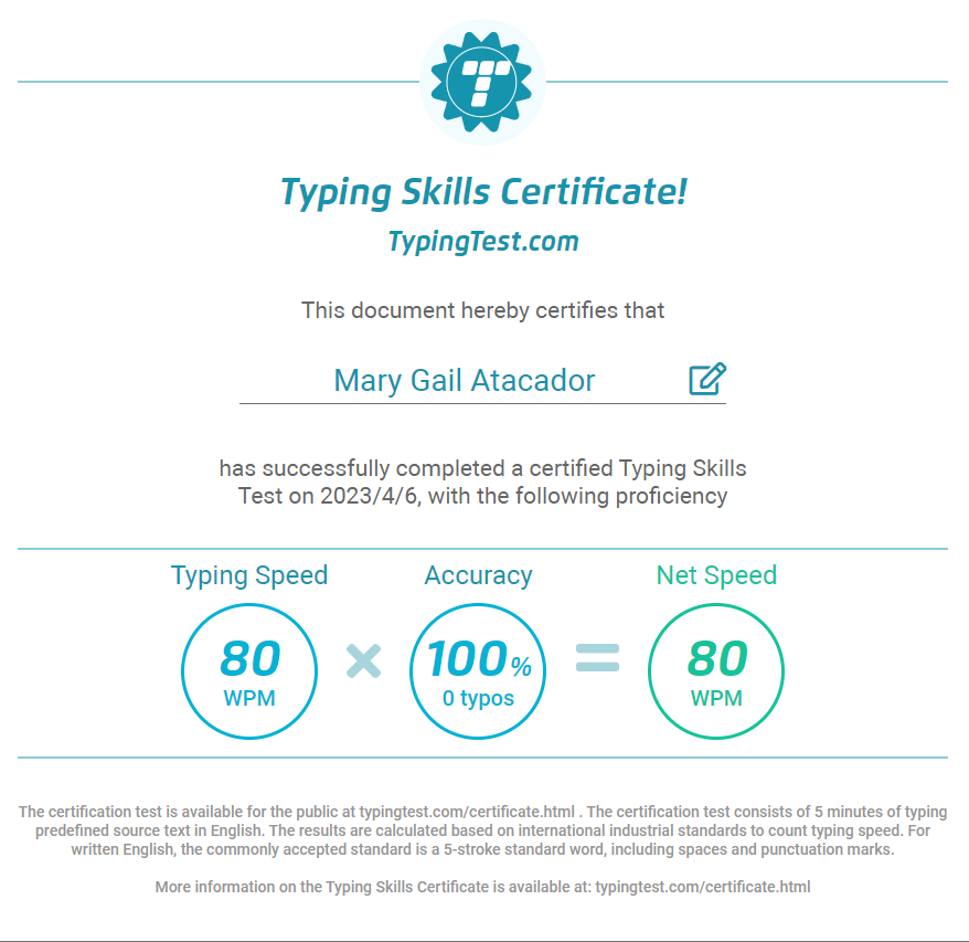 Typing Test