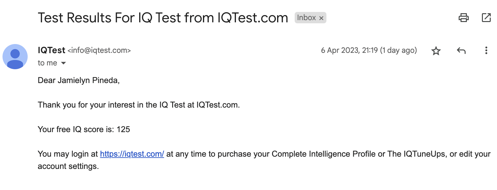 IQ Test