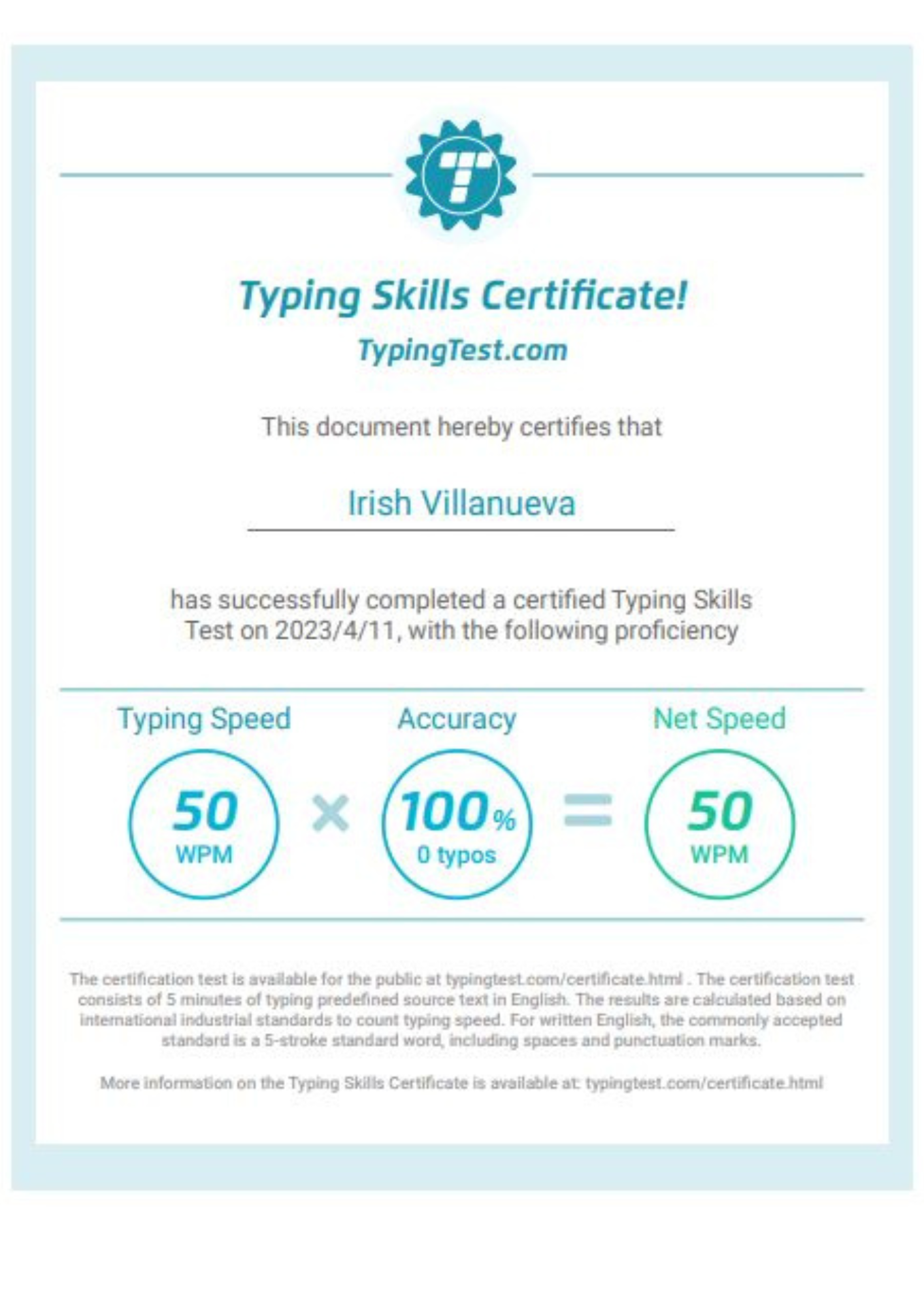 Typing Test