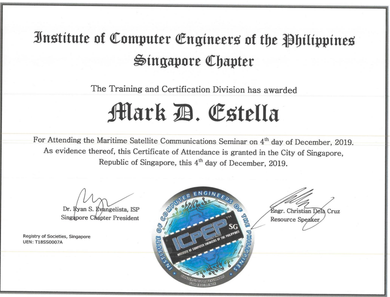 Maritime Satellite Communication Seminar