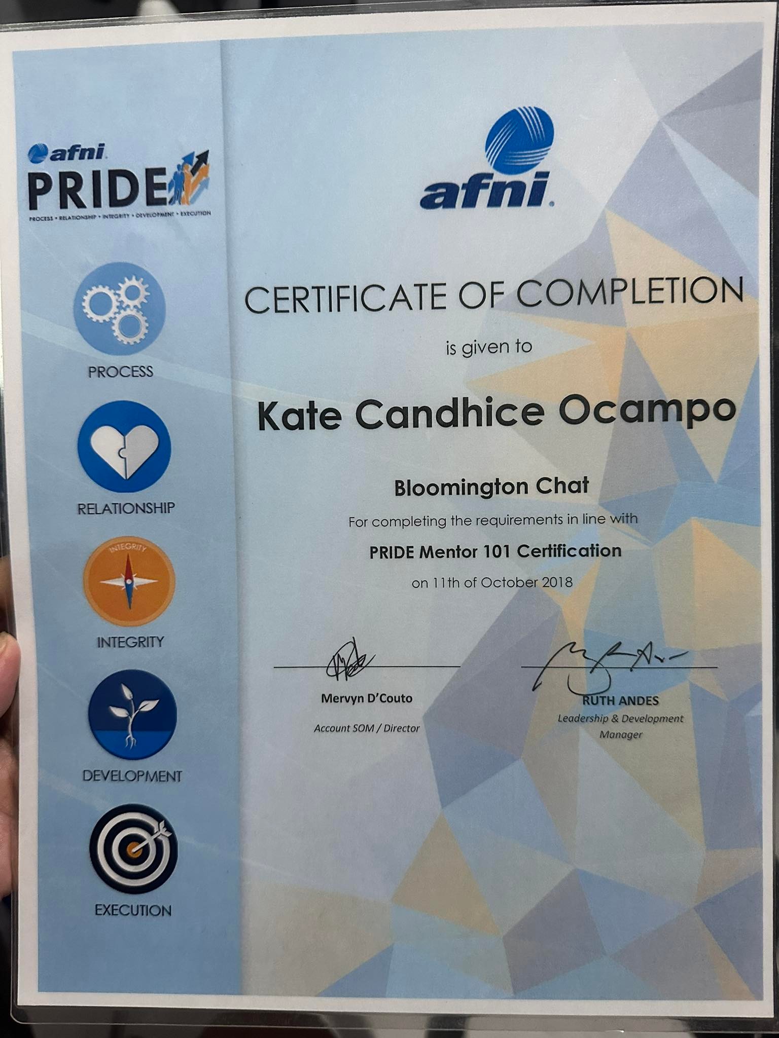 PRIDE Certified