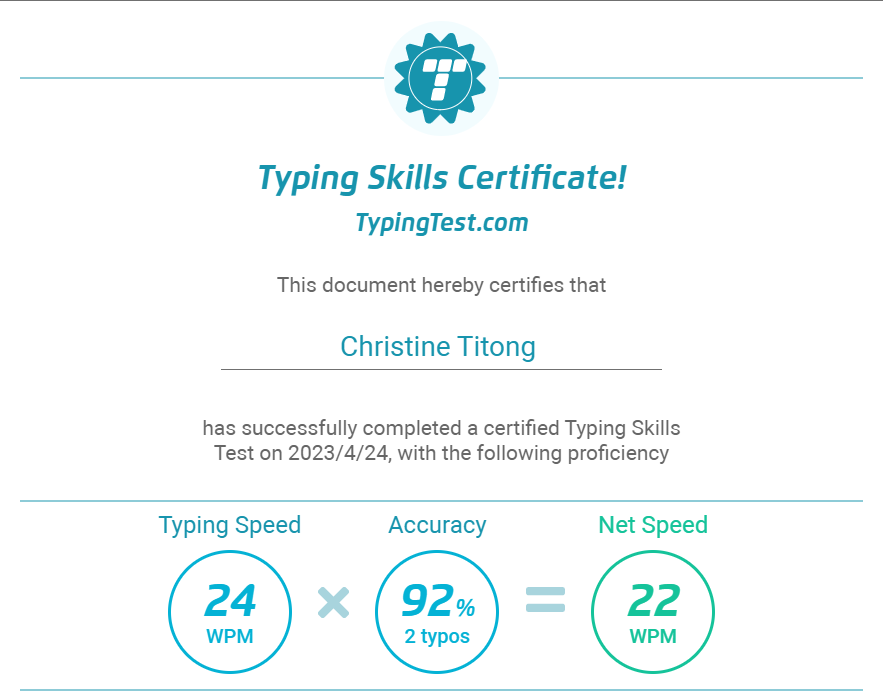 Typing Test