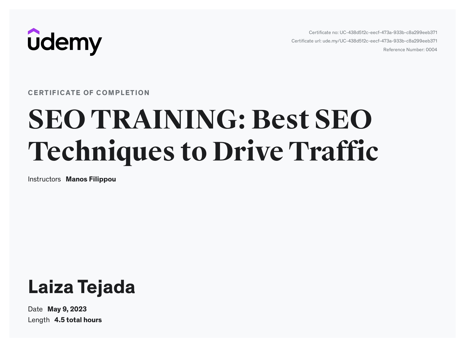 Best SEO Techniques to drive Traffic | UDEMY