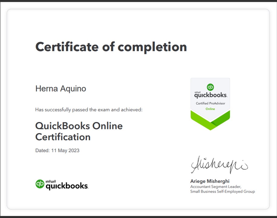 Quickbook Online