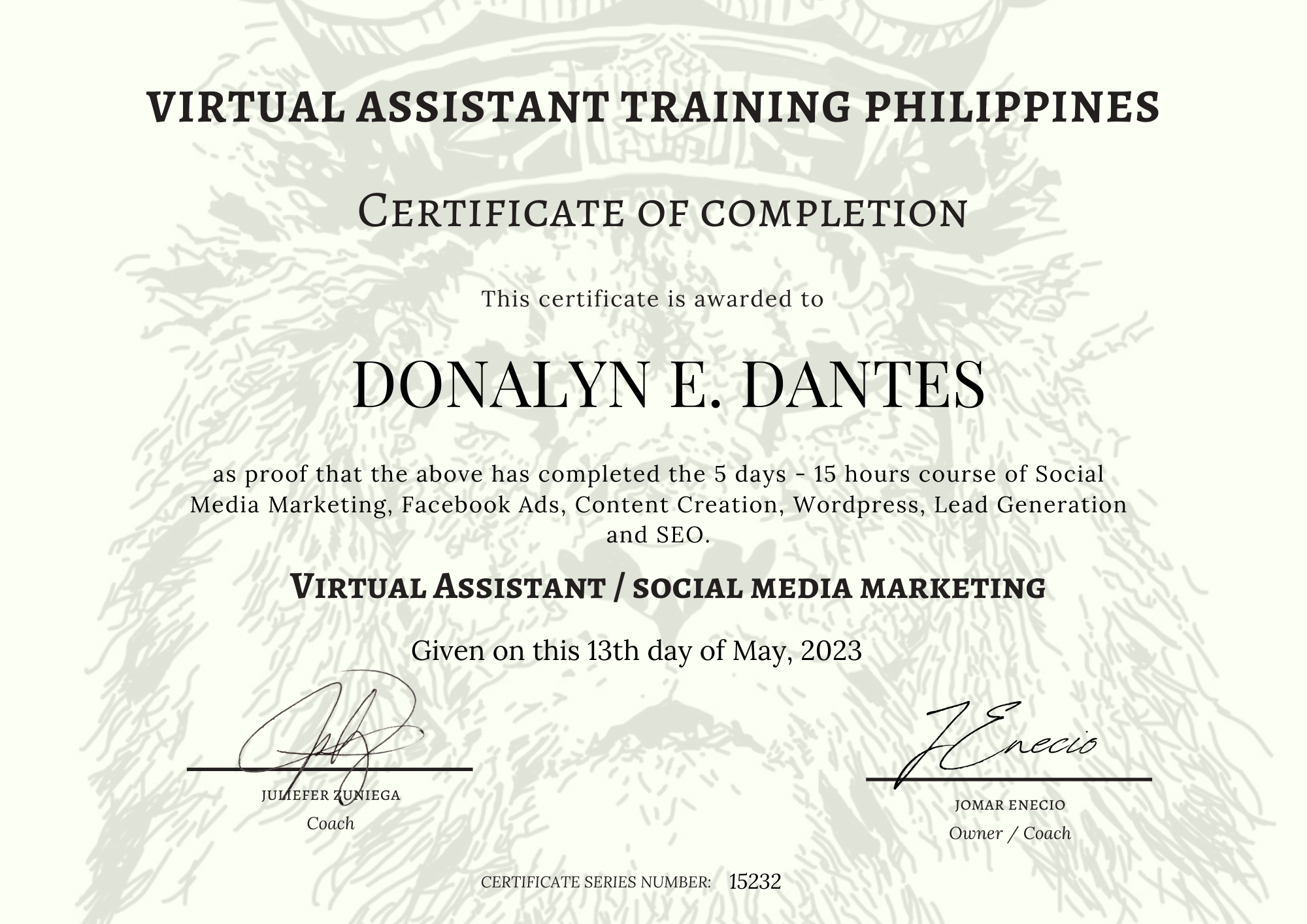 VATP Virtual Assistant/Social Media Marketing