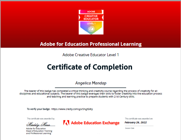 Adobe Creative Educator