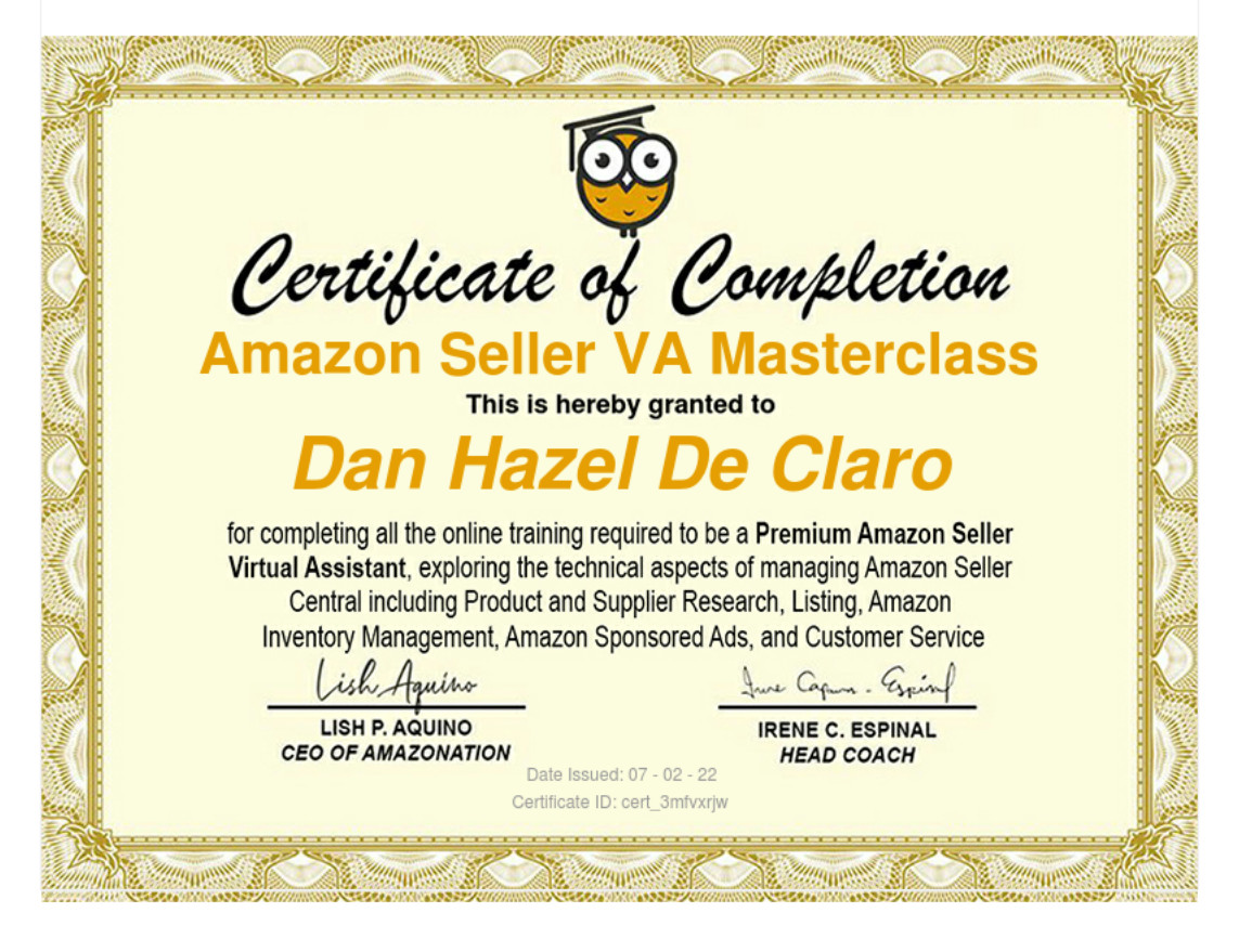 Amazon Seller VA Masterclass