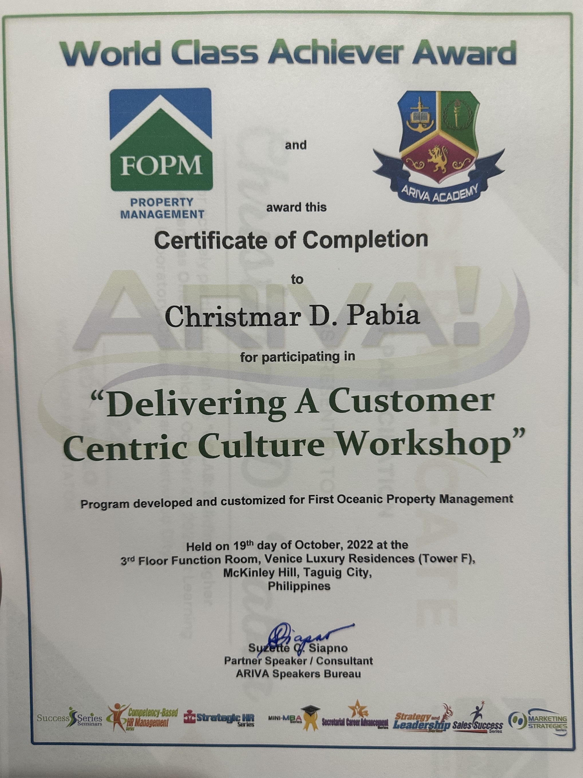 Delivering A Customer Centric Culture Workshop