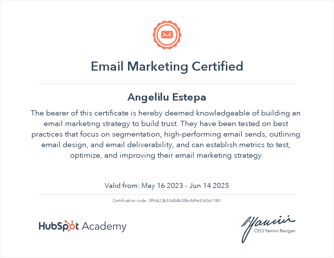 HubSpot Email Marketing