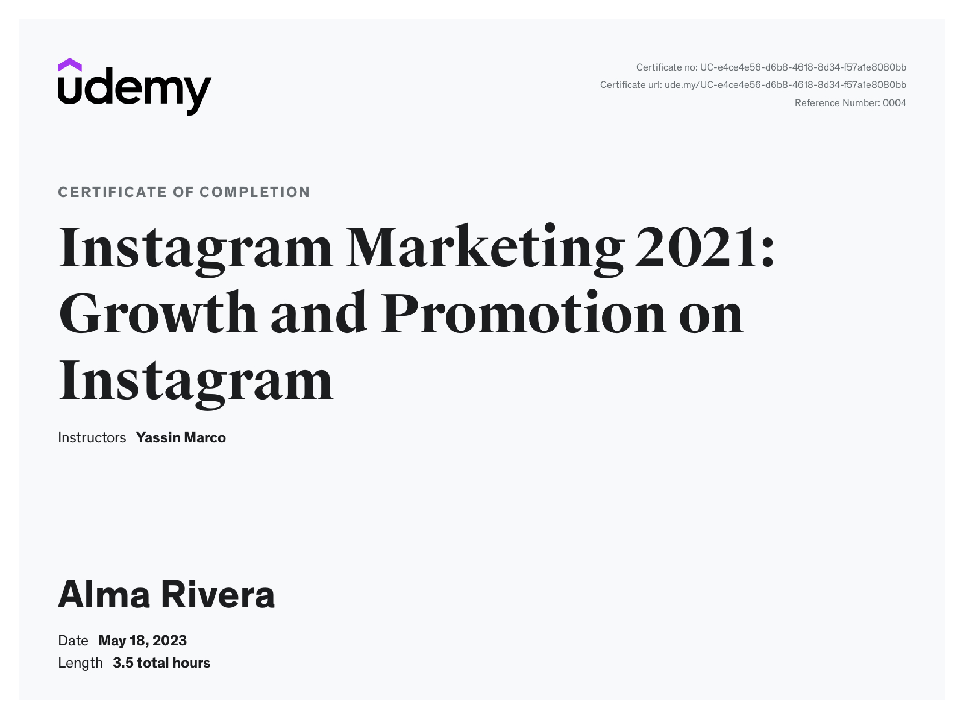 UDEMY Instagram Marketing 2021: Growth and Promotion on Instagram Course