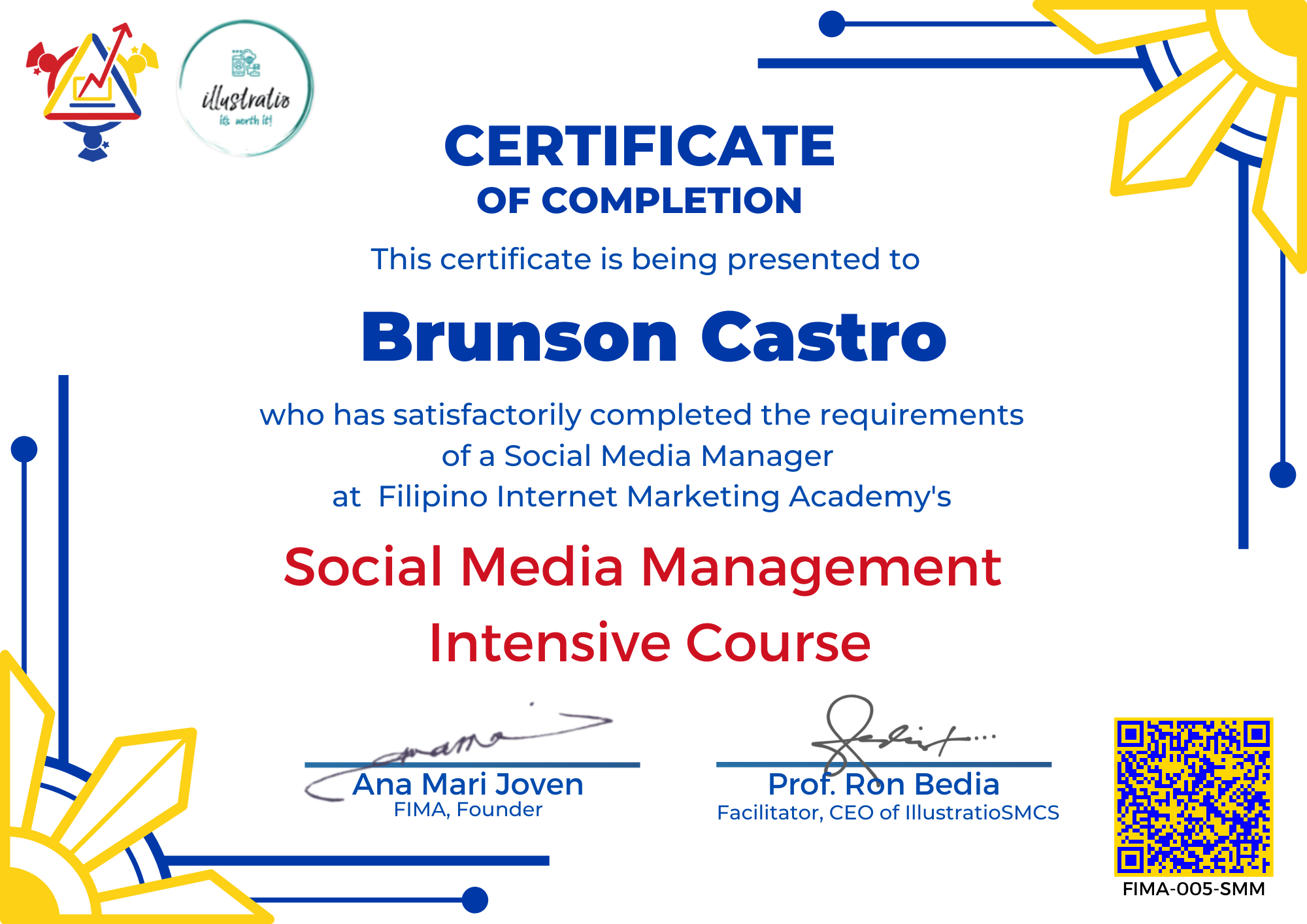 Social Media Management Intensive Course