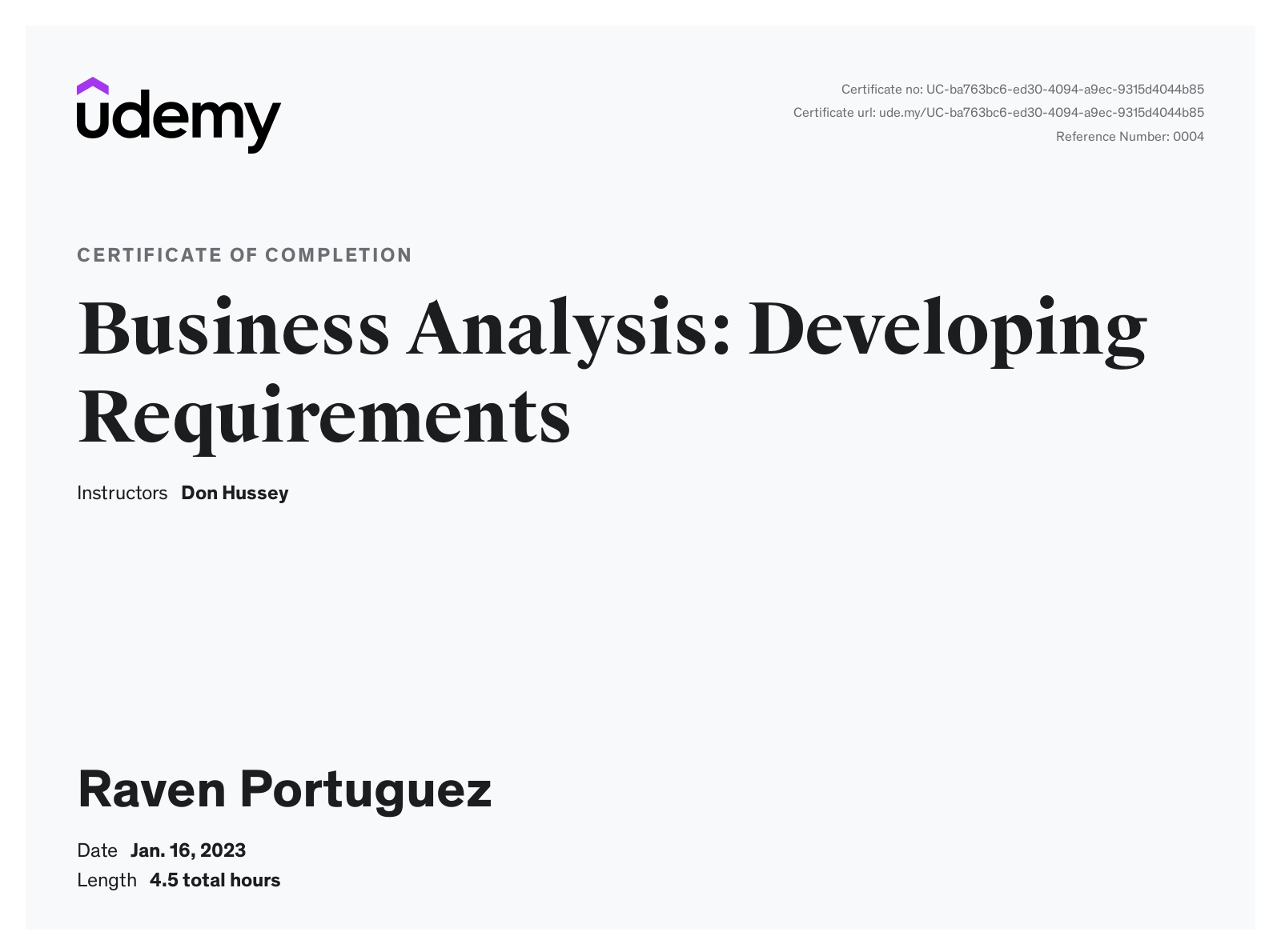 Business Analysis: Developing Requirements