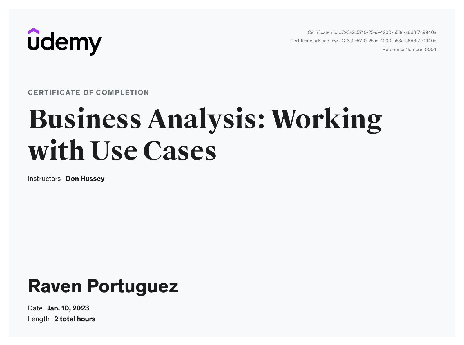 Business Analysis: Working with Use Cases