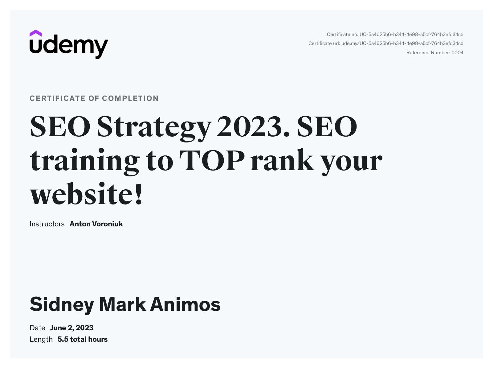 udemy SEO Strategy 2023