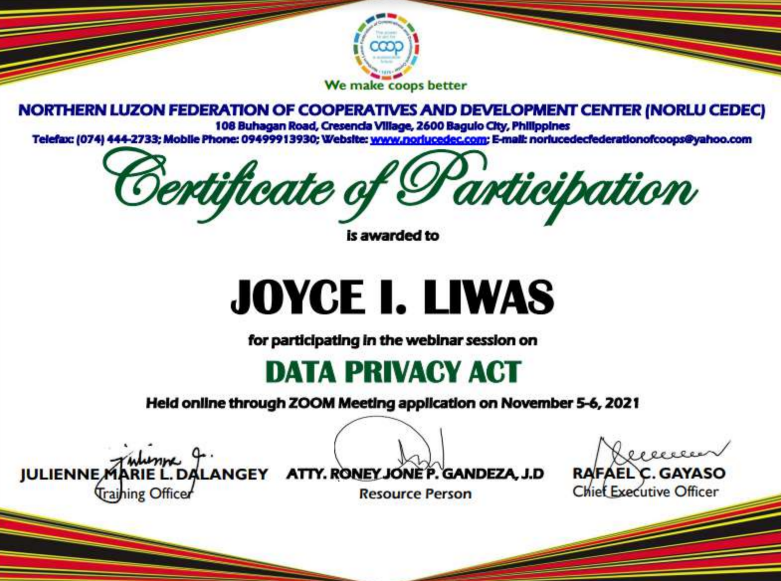 Data Privacy Act