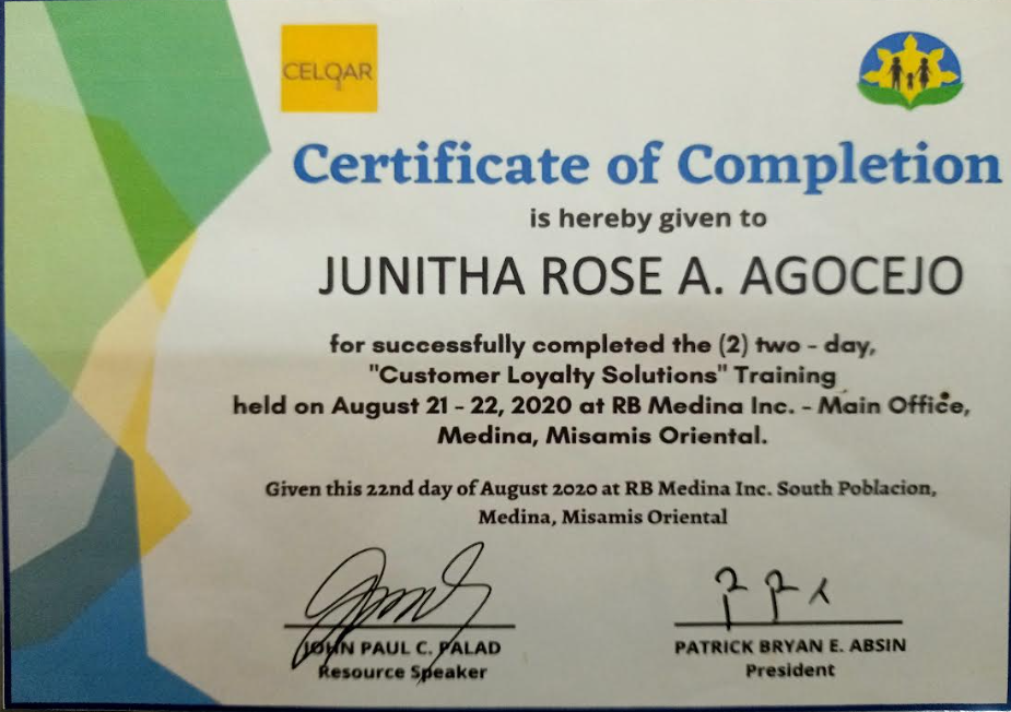 Junitha Rose A. Agocejo // QuickBooks Expert - Myprofile