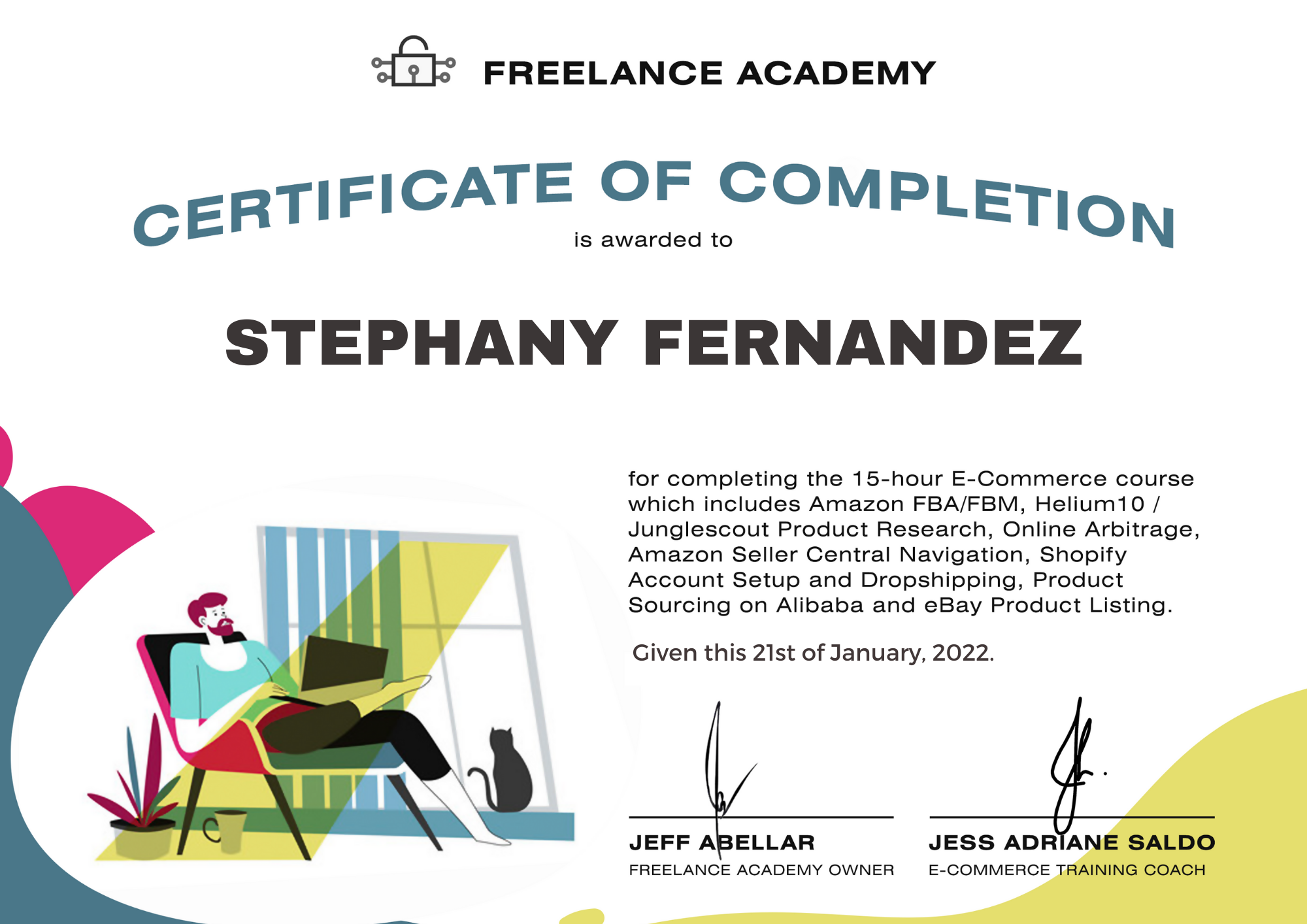 E Commerce Certificate
