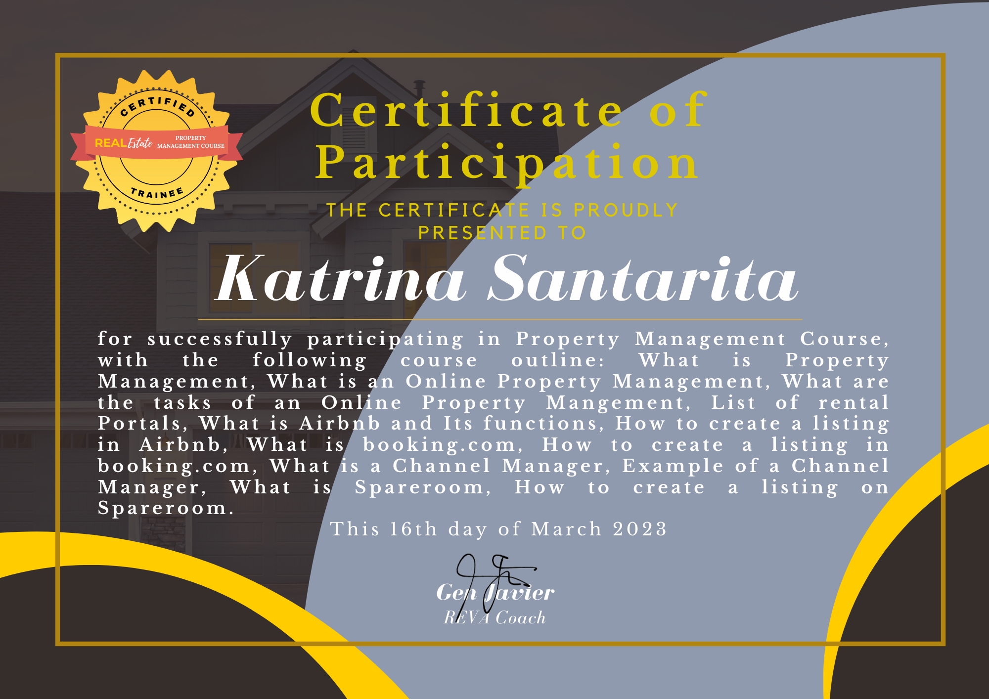 Property Management Course