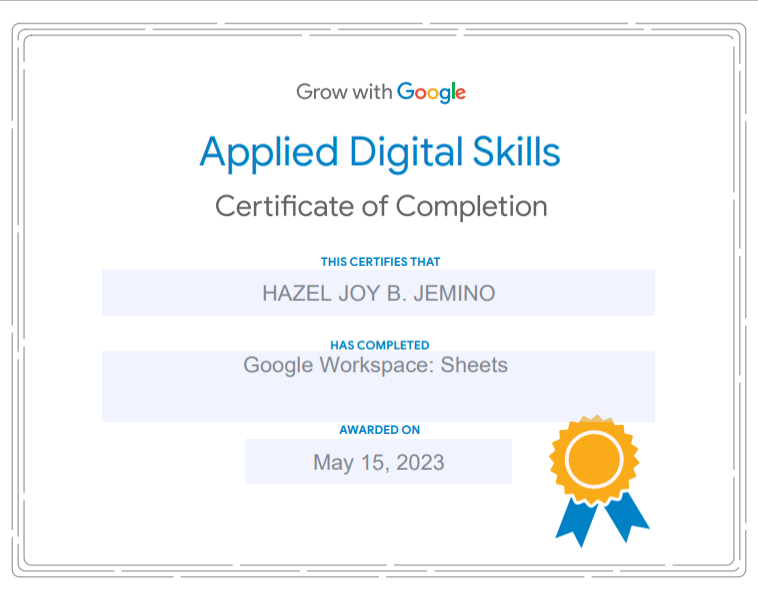 Applied Digital Skills