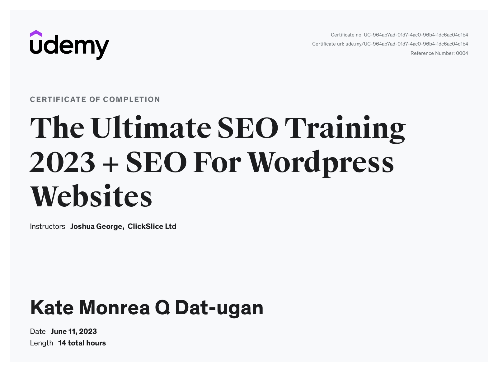Ultimate SEO Training