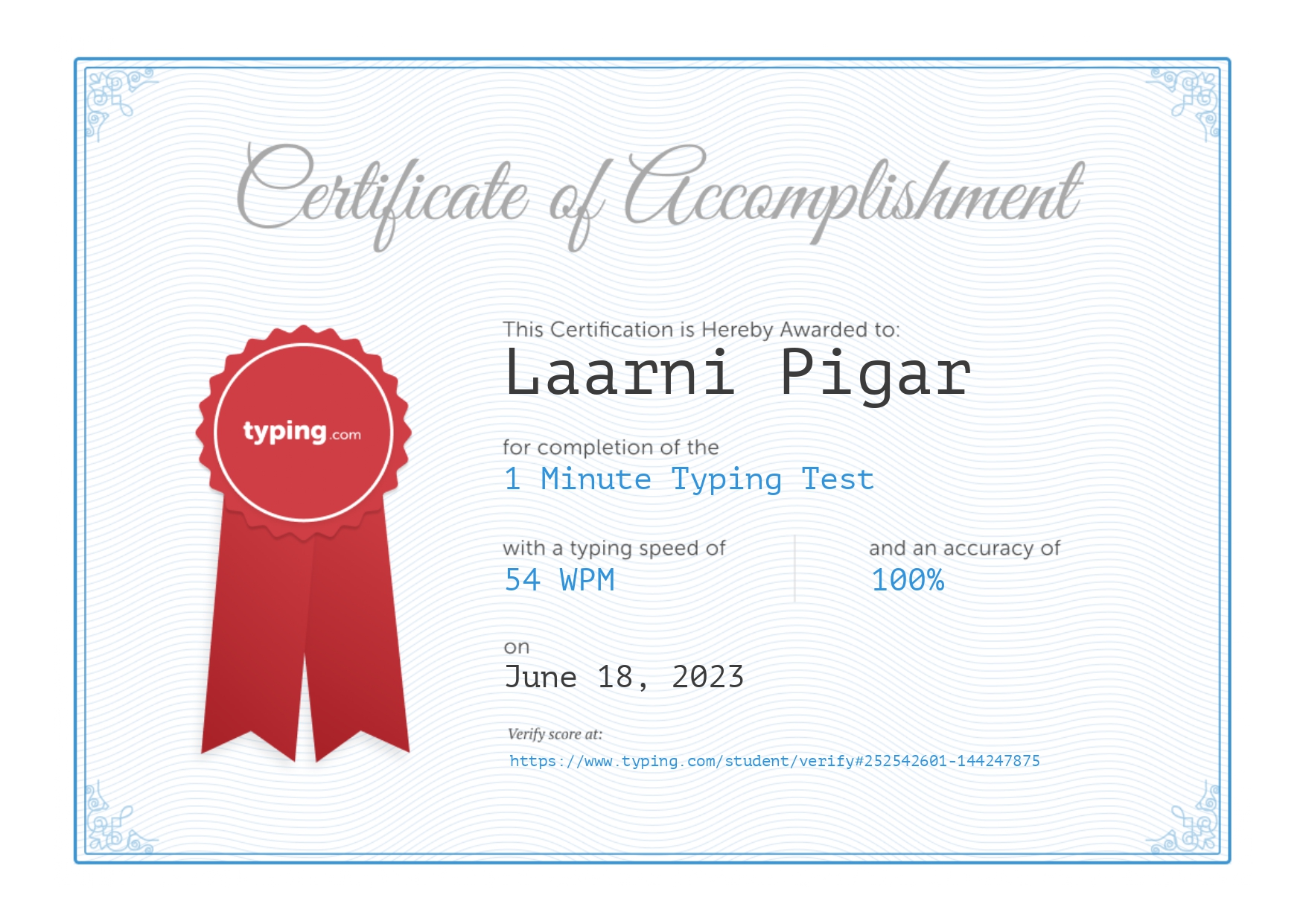 Typing Test