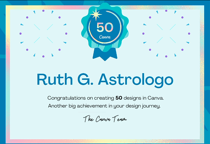 CANVA certificate