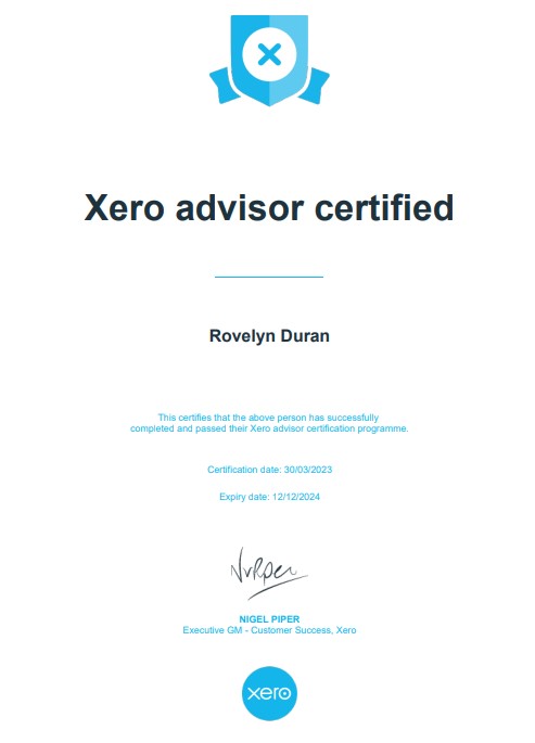 Xero Pro Advisor