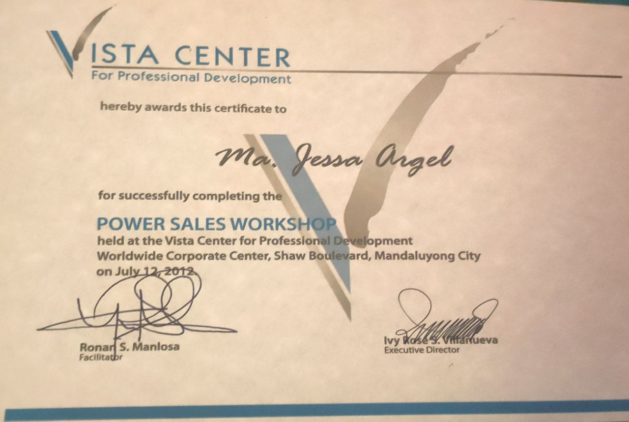 Power Sales Workshop