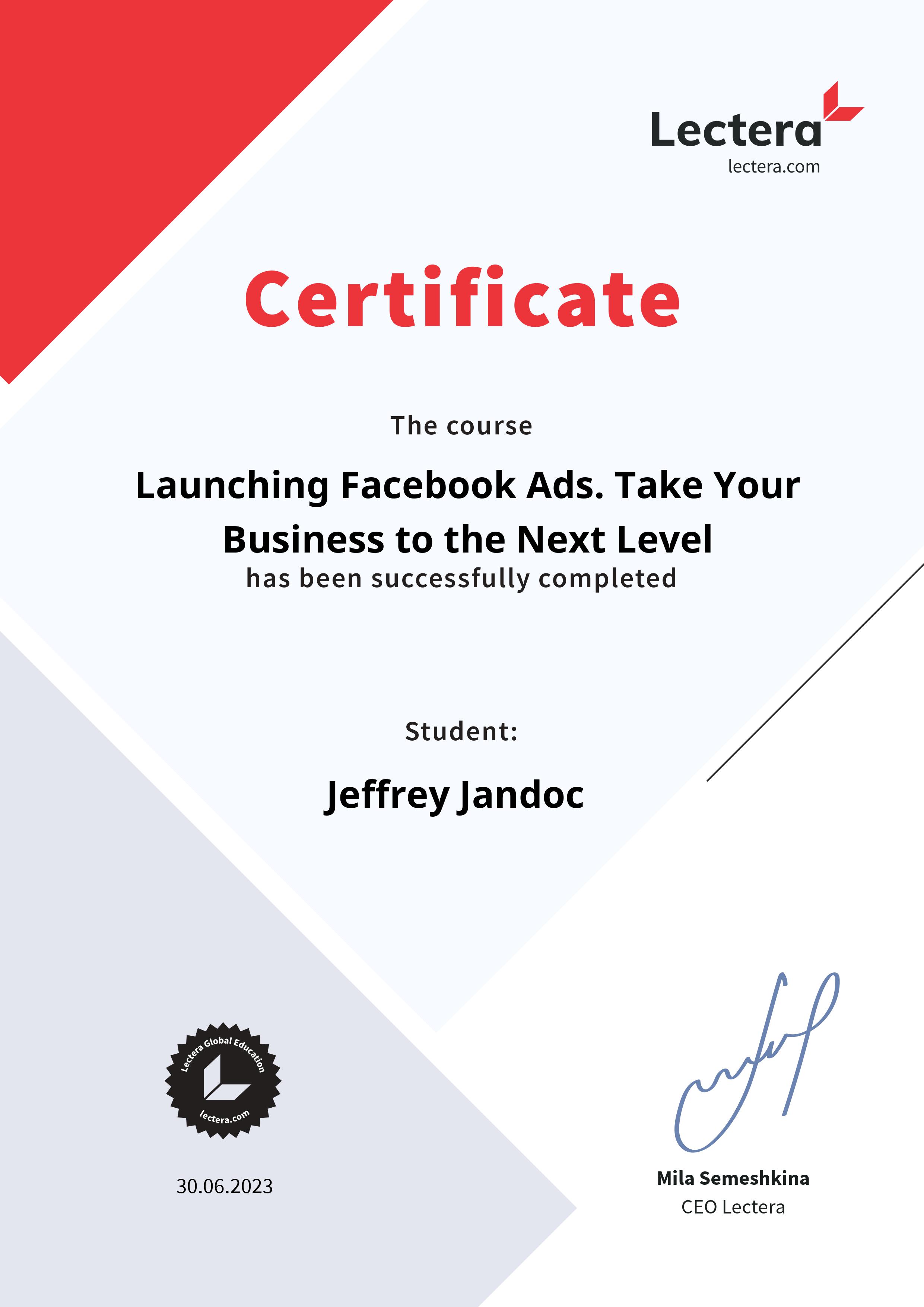 Launching Facebook Ads. Take Your Business to the Next Level