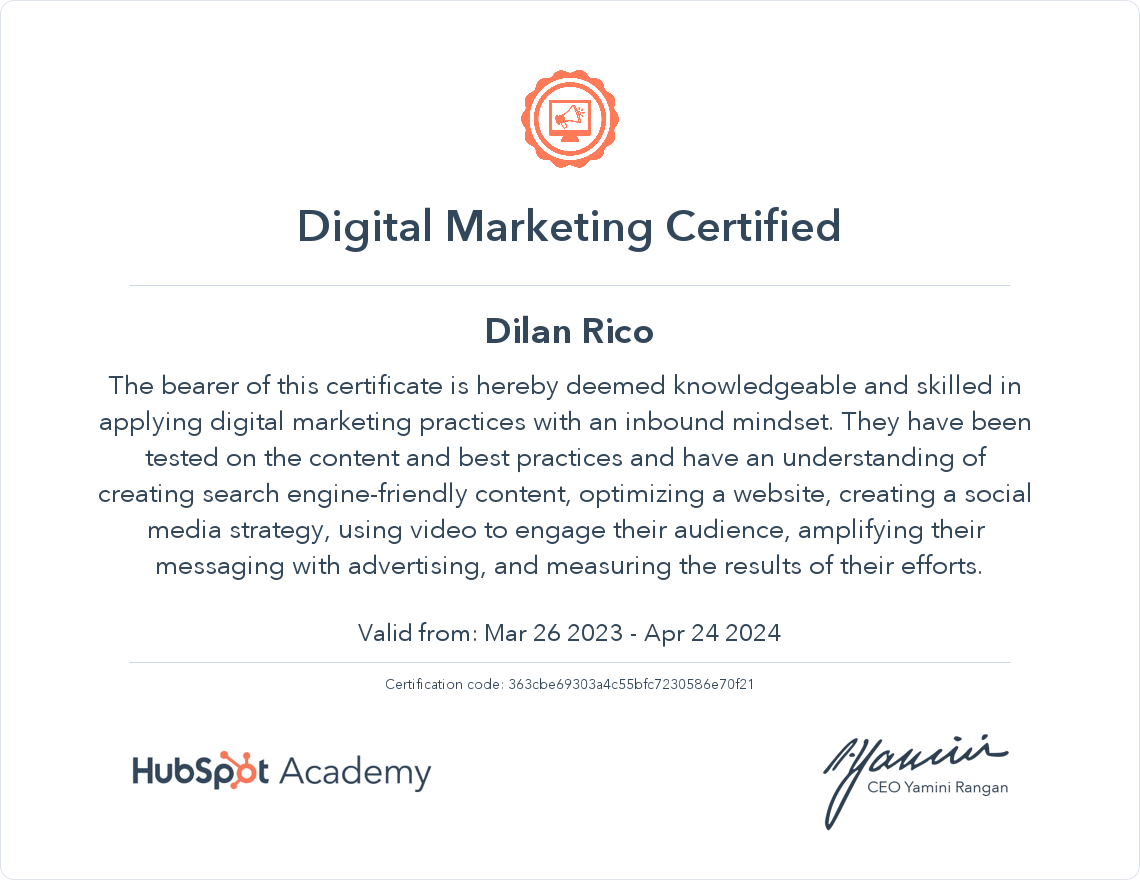 Digital Marketing