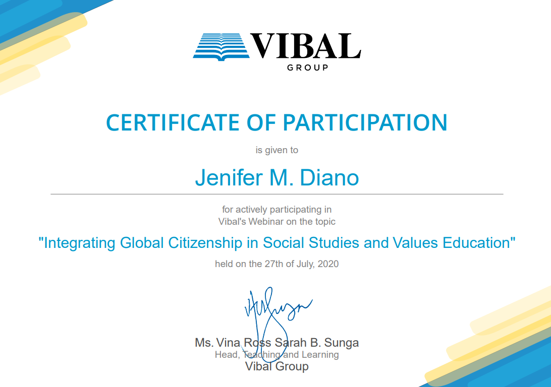 Integrating Global Citizenship in Social Studies and Values Education