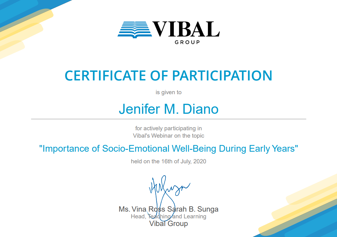 Importance of Socio-Emotional Well-Being During Early Years