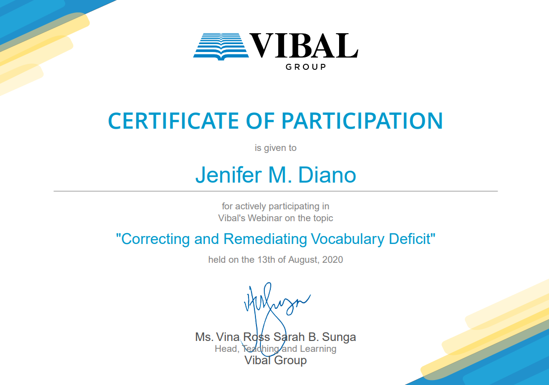 Correcting and Remediating Vocabulary Deficit