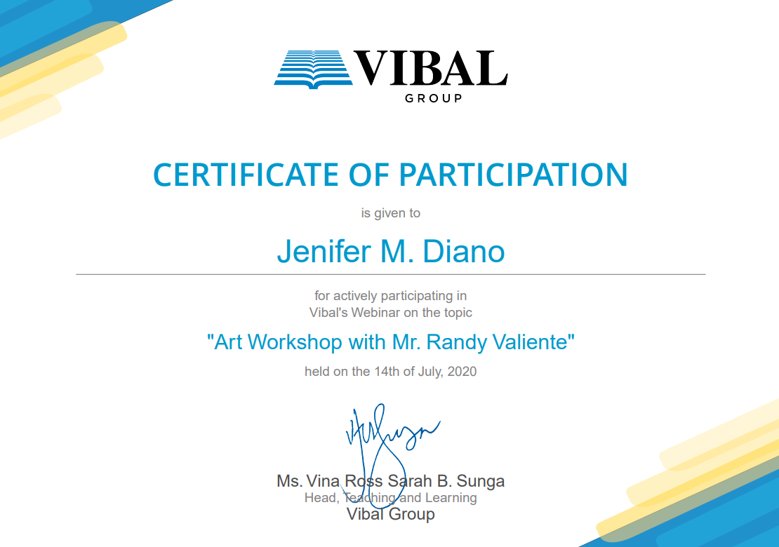 Art Workshop with Mr. Randy Valiente