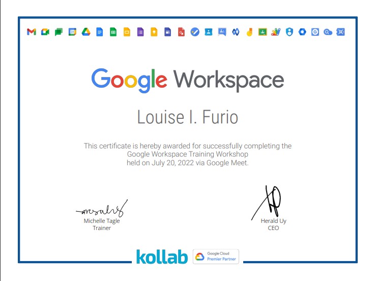 Google Workspace Training Workshop