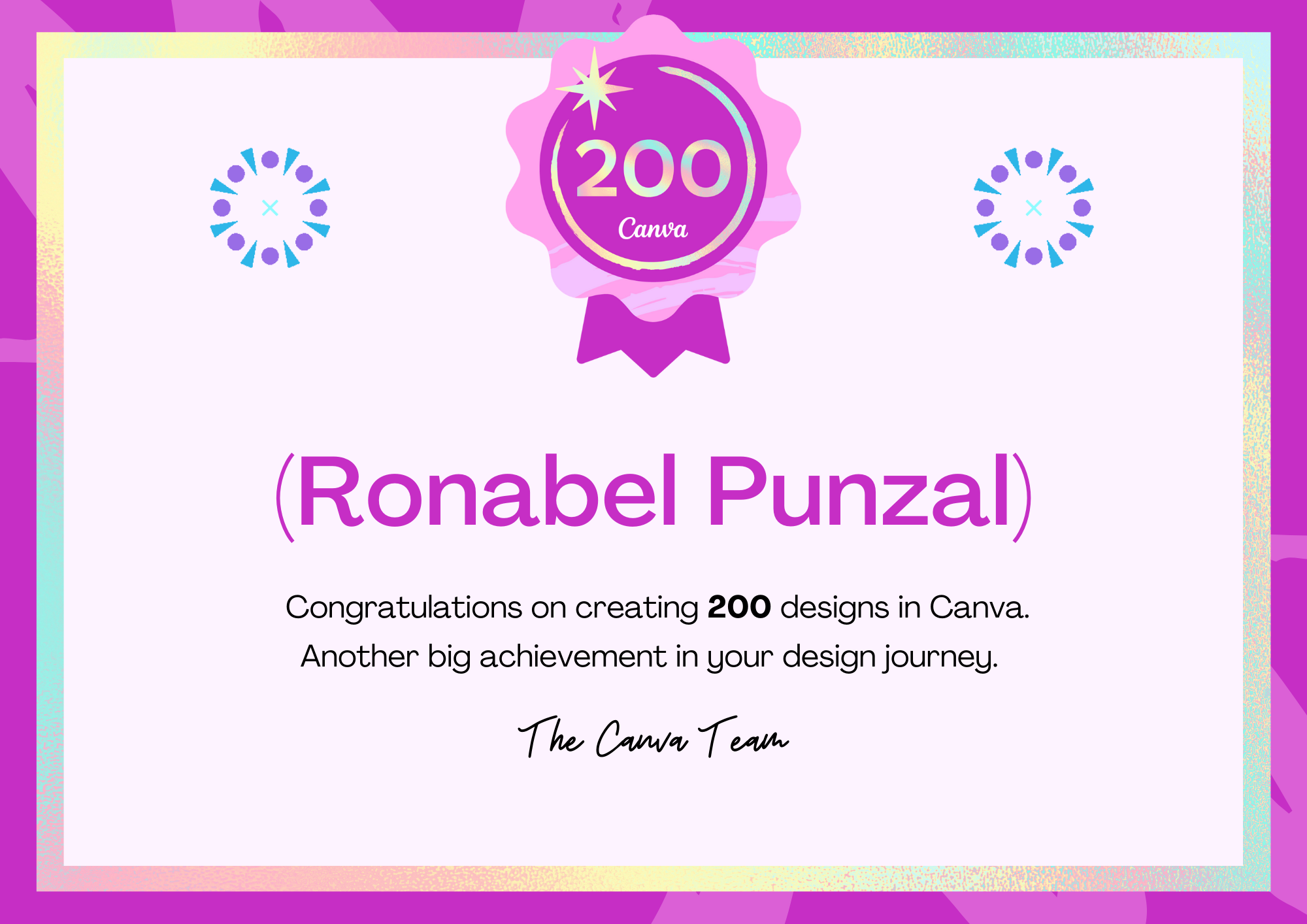 CANVA CERTIFICATE